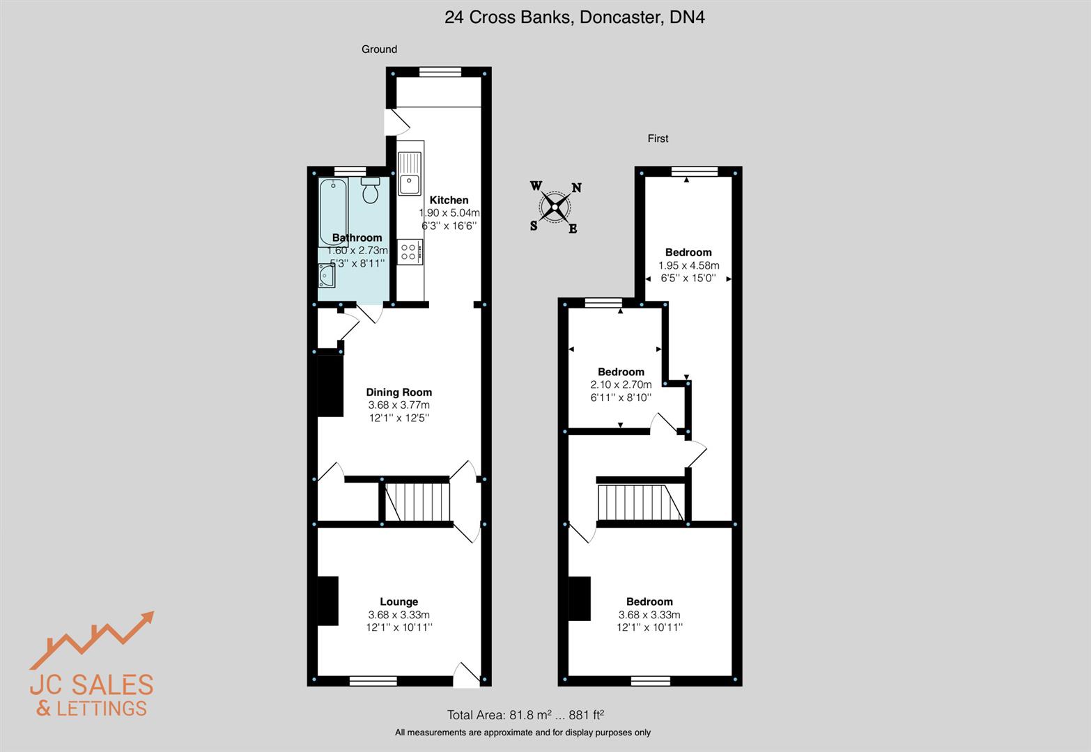 Cross Bank, Doncaster Floorplan